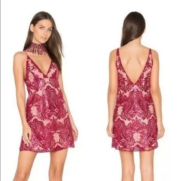 NWOT Free People Night Shimmers Sequin Mini size 2 - Picture 1 of 8